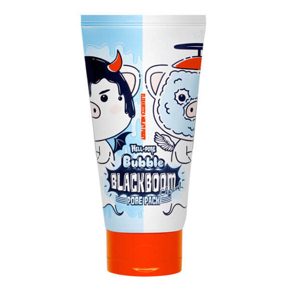 Заказать онлайн Elizavecca Черная кислородная маска для очищения пор Bubble Blackboom Pore Pack в KoreaSecret