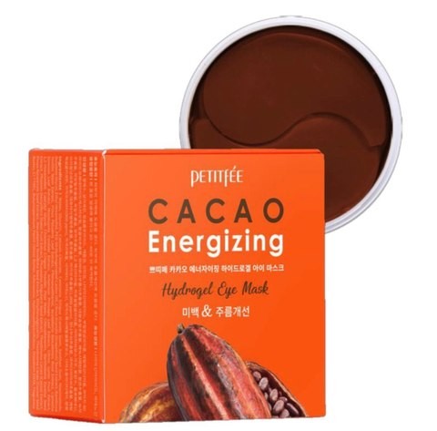 Petitfee Гидрогелевые патчи с какао Cacao Energizing Hydrogel Eye Mask