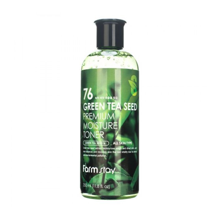 Farmstay Тонер увлажняющий с семенами зеленого чая Green Tea Seed Premium Moisture Toner