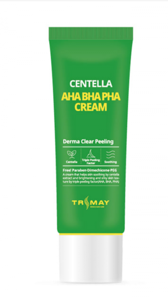 Заказать онлайн Trimay Крем с кислотами и центеллой Centella AHA BHA PHA Cream в KoreaSecret