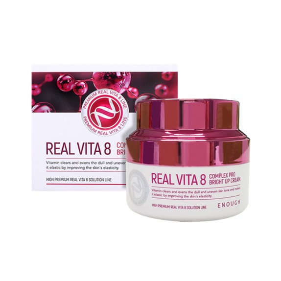 Заказать онлайн Enough Витаминный крем с экстрактом облепихи Real Vita 8 Complex Pro Bright Up Cream в KoreaSecret