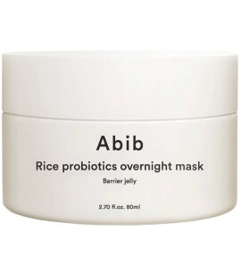 Abib Барьерная ночная гель-маска с пробиотиками Rice Probiotics Overnight Mask Barrier Jelly
