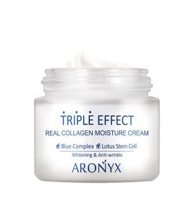 Заказать онлайн Medi Flower Коллагеновый крем тройного действия Aronyx Triple Effect Real Collagen Moisture Cream в KoreaSecret