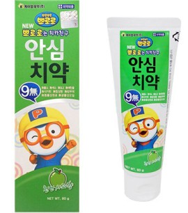 Заказать онлайн Pororo Зубная паста детская со вкусом яблока (от 3 лет) Iconix Pororo Toothpaste Apple в KoreaSecret