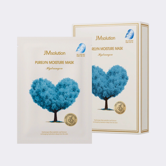 Заказать онлайн JMsolution Маска-салфетка увлажняющая Голубая Purelyn Moisture Mask Blue в KoreaSecret