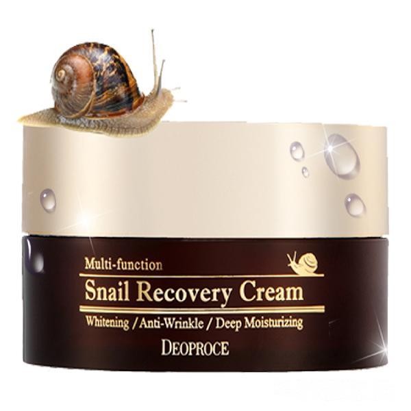 Deoproce Крем с экстрактом улитки Snail Recovery Cream