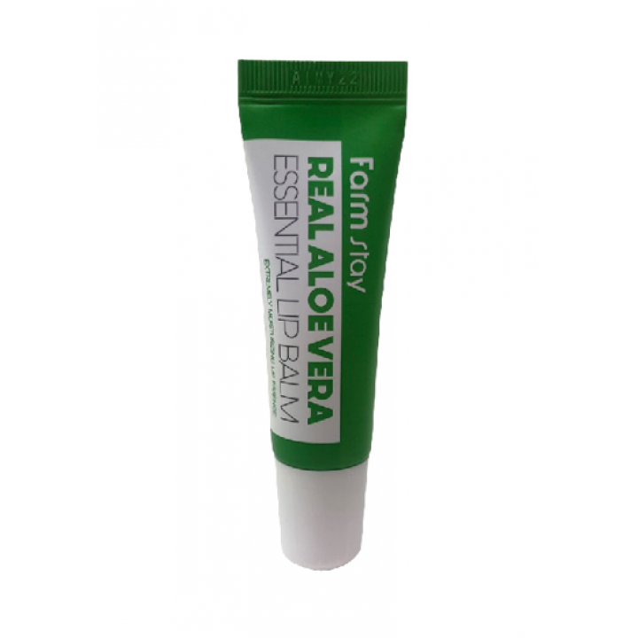 FarmStay Бальзам для губ с алоэ Real Aloe Vera Essential Lip Balm