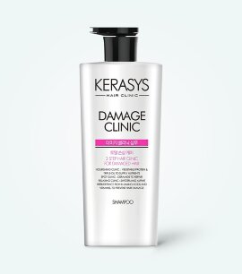 Kerasys Шампунь для поврежденных волос 600мл Damage Clinic Shampoo