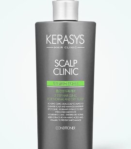 Kerasys Кондиционер для жирной кожи головы 600мл Scalp Clinic Conditioner