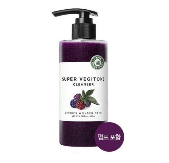 Chosungah Детокс очищение для упругости кожи  By Vibes Wonder Bath Super Vegitoks Cleanser Purple