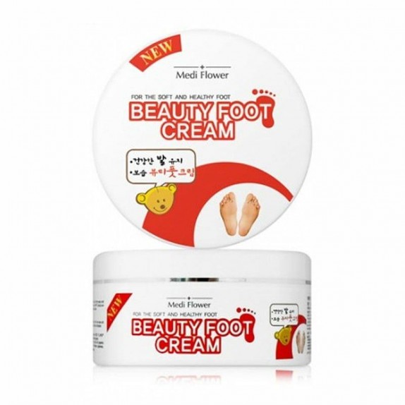 Заказать онлайн Medi Flower Крем для ног Beauty Foot Cream в KoreaSecret