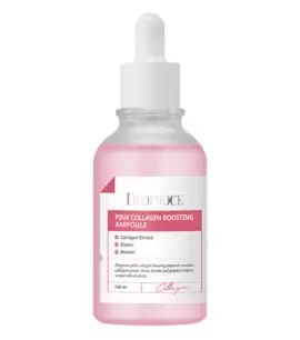 Заказать онлайн Deoproce Розовая ампула для повышения уровня коллагена Pink Collagen Boosting Ampoule в KoreaSecret