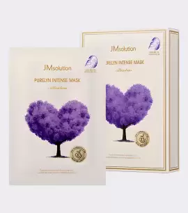Заказать онлайн JMsolution Маска-салфетка с алантоином Фиолетовая Purelyn Intense Mask Purple в KoreaSecret