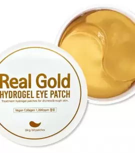 Заказать онлайн Prreti Гидрогелевые патчи антивозрастные с золотом Real Gold Hydrogel Eye Patch в KoreaSecret