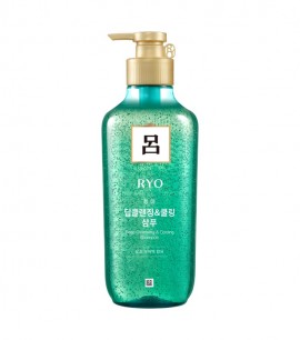 Заказать онлайн Ryoe Шампунь очищающий для жирной кожи головы  (зеленый) Scalp Deep Cleansing в KoreaSecret