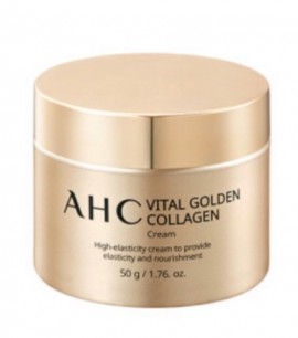 Заказать онлайн AHC Витаминный крем с коллагеном и золотом Vital golden collagen cream в KoreaSecret