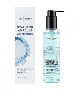 Заказать онлайн Trimay Очищающий гель с гиалуроновой кислотой Hyaluron Ampoule Gel Cleanser в KoreaSecret