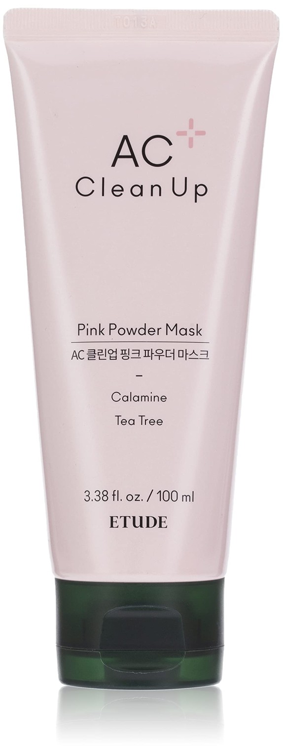 Заказать онлайн Etude House Маска с розовой глиной для проблемной кожи AC Clean Up Pink Powder Mask в KoreaSecret
