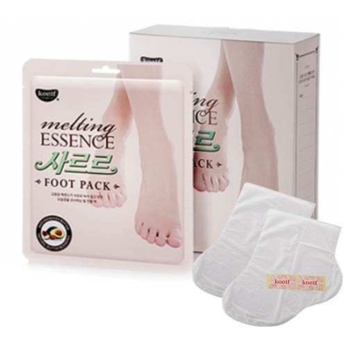Заказать онлайн Petitfee Маска для ног Melting essence foot pack в KoreaSecret