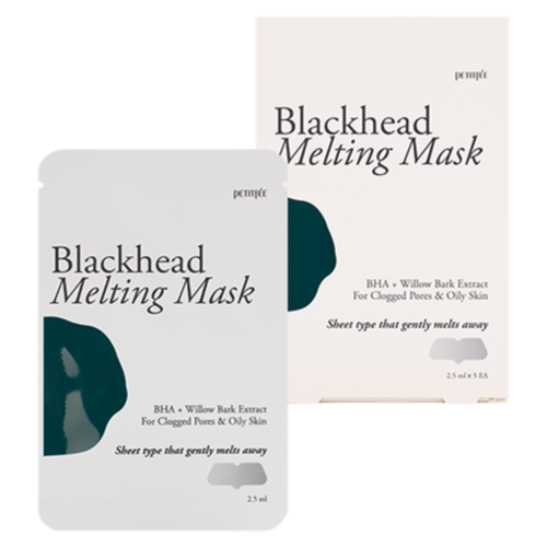 Заказать онлайн Petitfee Очищающая маска для носа против черных точек Blackhead Melting Mask в KoreaSecret