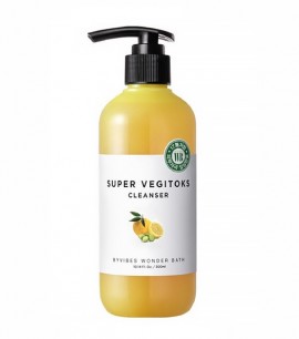 Заказать онлайн Wonder Bath Детокс очищение для проблемной кожи Super Vegitoxs Cleanser Yellow в KoreaSecret