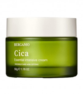 Заказать онлайн Bergamo Восстанавливающий крем для лица с экстрактом центеллы Cica Essential Intensive Cream в KoreaSecret