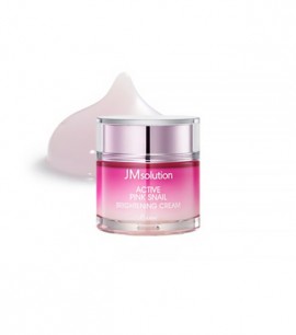 Заказать онлайн JMsolution Крем с муцином улитки Active Pink Snail Brightening Cream в KoreaSecret