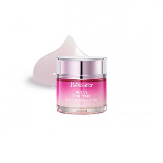 Заказать онлайн JMsolution Крем с муцином улитки Active Pink Snail Brightening Cream в KoreaSecret