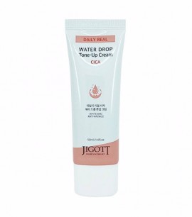 Jigott Увлажняющий крем с экстрактом центеллы Daily Real Cica Water Drop Tone Up Cream