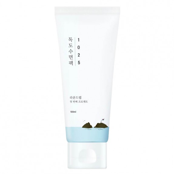 Заказать онлайн Round Lab Ночная отшелушивающая маска с морской водой 1025 Dokdo Sleeping Pack в KoreaSecret