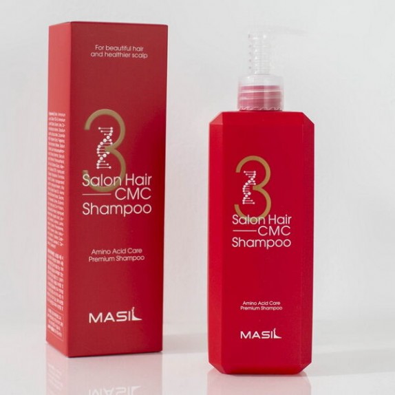 Заказать онлайн Masil Шампунь с аминокислотами 500мл 3 Salon Hair CMC Shampoo в KoreaSecret