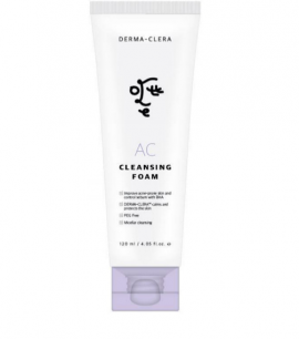 Заказать онлайн Ottie Очищающая пенка для проблемной кожи Derma-Clera AC Cleansing Foam в KoreaSecret
