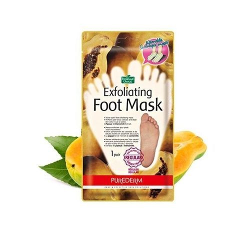 Заказать онлайн Purederm Пилинг для ног до 27см Botanical Choice Exfoliating Foot Mask в KoreaSecret