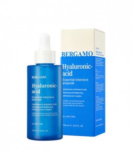 Заказать онлайн Bergamo Интенсивная ампула с гиалуроновой кислотой Hyaluronic Acide Essential Intensive Ampoule в KoreaSecret