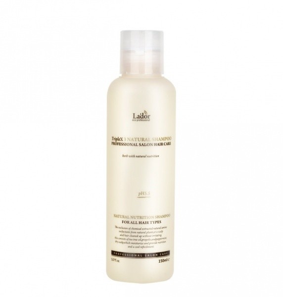 Заказать онлайн Lador Профессиональный шампунь 150мл Triplex natural shampoo в KoreaSecret