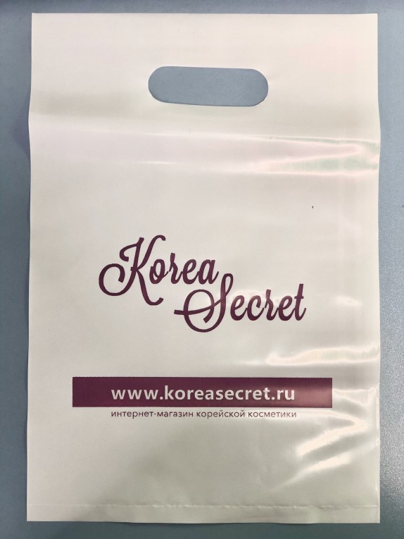 Заказать онлайн Пакет полиэтиленовый KoreaSecret 30*40 см в KoreaSecret