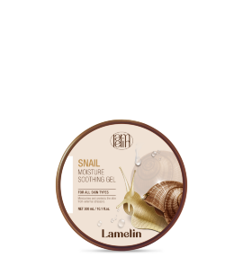 Lamelin Многофункциональный гель с экстрактом улитки и золота Snail Soothing Gel