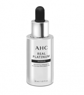 Заказать онлайн AHC Антивозрастная питательная сыворотка Real Platinum Ampoule в KoreaSecret