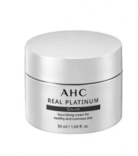 Заказать онлайн AHC Антивозрастной питательный крем Real Platinum Cream в KoreaSecret