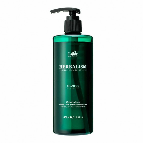 Заказать онлайн Lador Слабокислотный травяной шампунь с аминокислотами Herbalism Shampoo в KoreaSecret