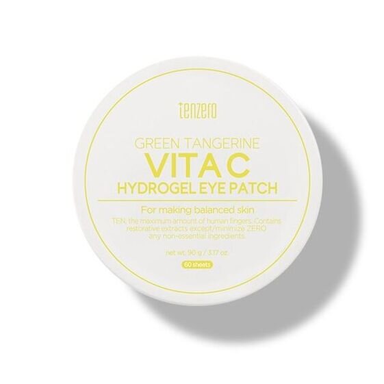 Заказать онлайн Tenzero Гидрогелевые патчи д/глаз c зеленым мандарином Green Tangerine Vita C Hydrogel Eye Patch в KoreaSecret