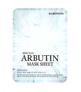 Заказать онлайн Baroness Маска-салфетка с арбутином Arbutin Mask Sheet в KoreaSecret