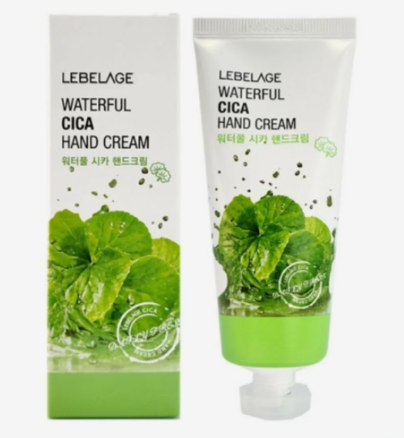 Заказать онлайн Lebelage Увлажняющий крем для рук с экстрактом центеллы азиатской Waterful Cica Hand Cream в KoreaSecret