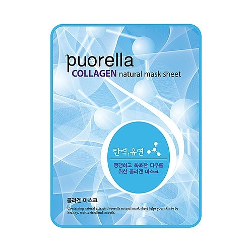 Заказать онлайн Baroness Маска-салфетка с коллагеном Puorella Collagen Natural Mask Sheet в KoreaSecret