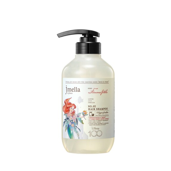 Заказать онлайн Jmella Восстанавливающий шампунь Роковая женщина (Ариэль) Femme Fatale Hair Shampoo в KoreaSecret