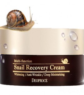 Заказать онлайн Deoproce Крем с экстрактом улитки Snail Recovery Cream в KoreaSecret