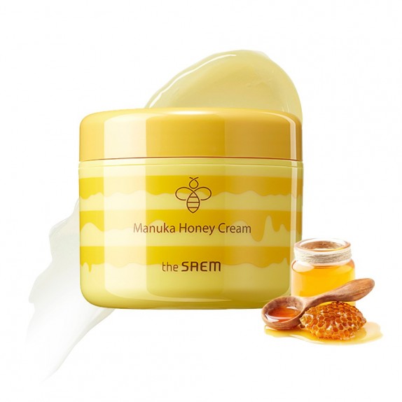 Заказать онлайн The Saem Питательный крем с медом манука Care Plus Manuka Honey Cream в KoreaSecret