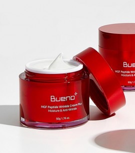 Заказать онлайн Bueno Омолаживающий крем с пептидами 50гр MGF Peptide Wrinkle Cream Plus в KoreaSecret