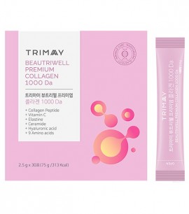 Заказать онлайн Trimay Морской питьевой коллаген BeautriWell Premium Collagen 1000 Da в KoreaSecret
