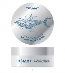 Заказать онлайн Trimay Антивозрастные патчи с акульим хрящем Shark’s Fin Collagen Anti-wrinkle Eye Patch в KoreaSecret